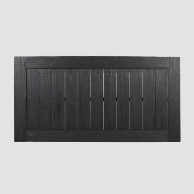 Nestor Rectangle Acacia Dining Table - Dark Gray - Christopher Knight Home 4 Nestor Rectangle Acacia Dining Table - Dark Gray - Christopher Knight Home - Image 2