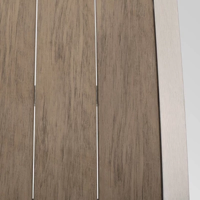 Cape Coral 3pc Aluminum Picnic Dining Set - Silver - Christopher Knight Home 4 Cape Coral 3pc Aluminum Picnic Dining Set - Silver - Christopher Knight Home - Image 2