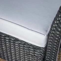 St. Lucia 4pc Wicker Patio Seating Set Black/White - Christopher Knight Home -Outdoor Living Shop GUEST 2b666356 6511 4237 85ec 09454222a906