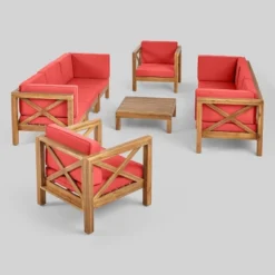 Brava 9pc Acaia Wood Patio Conversation Set - Christopher Knight Home 19 Brava 9pc Acaia Wood Patio Conversation Set - Christopher Knight Home -Outdoor Living Shop GUEST 2bde9c90 a1c8 45d6 898c 707f6ba75ab9