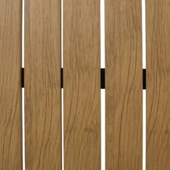 Doheny Rectangular Outdoor Aluminum Dining Table Natural/Black - Christopher Knight Home -Outdoor Living Shop GUEST 2e16e431 7f5a 47cb a3d0 23030978b663