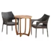 Clement 3pc Acacia And Wicker Bistro Set - Teak/Brown - Christopher Knight Home 2 Clement 3pc Acacia And Wicker Bistro Set - Teak/Brown - Christopher Knight Home -Outdoor Living Shop GUEST 2e5566bb edba 4d30 8a5b d99f6c02eba3