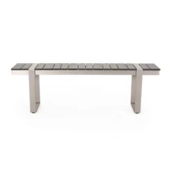 Quay 6pc Outdoor Aluminum Dining Set - Gray/Dark Gray/Silver - Christopher Knight Home 9 Quay 6pc Outdoor Aluminum Dining Set - Gray/Dark Gray/Silver - Christopher Knight Home -Outdoor Living Shop GUEST 2e9ac84c 2e8b 4c71 806d 702fc517befc