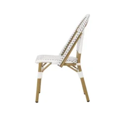 Elize 2pk Outdoor French Bistro Chairs - Gray/White/Bamboo - Christopher Knight Home 14 Elize 2pk Outdoor French Bistro Chairs - Gray/White/Bamboo - Christopher Knight Home -Outdoor Living Shop GUEST 2ef98697 156f 4c51 aecc 3830ae5b7eff