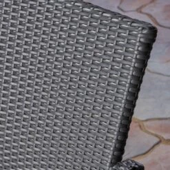 Kent 3pc Acacia Wood & Wicker Bistro Set - Gray - Christopher Knight Home -Outdoor Living Shop GUEST 2fbf8cc6 c41b 473a becd 51a190020011