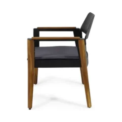 Soho 4pk Outdoor Acacia Wood Club Chairs With Cushions - Teak/Black/Dark Gray - Christopher Knight Home 14 Soho 4pk Outdoor Acacia Wood Club Chairs With Cushions - Teak/Black/Dark Gray - Christopher Knight Home -Outdoor Living Shop GUEST 3586d3e0 c685 45f6 81fe d70645f233f9