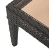 Antibes Wicker Patio Accent Table - Brown - Christopher Knight Home -Outdoor Living Shop GUEST 39723c1b 81fb 4c55 8285 b84b2a56c36b
