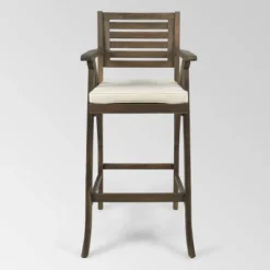 Hermosa 4pk Acacia Wood Patio Barstools - Christopher Knight Home -Outdoor Living Shop GUEST 39cd7c8f edf3 4280 946d 97e9f1974007