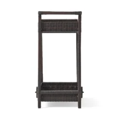 Savona Wicker Outdoor Serving Cart - Brown - Christopher Knight Home 11 Savona Wicker Outdoor Serving Cart - Brown - Christopher Knight Home -Outdoor Living Shop GUEST 3ae5699d 3049 4a21 8bb0 290da99100a8