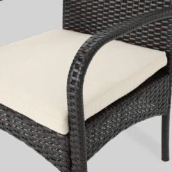 Carter 7pc Wicker Patio Dining Set - Brown/Creme- Christopher Knight Home -Outdoor Living Shop GUEST 3b05031e c01c 465c b01d 62ea1f3f5e35 1