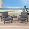 Willowbrook 2pc Acacia Wood Club Chairs - Gray/Dark Gray - Christopher Knight Home -Outdoor Living Shop GUEST 3ccfbaa1 fa03 4195 8b73 6d86a0c4c587