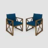 Andora 2pk Acacia Wood Club Chairs - Christopher Knight Home -Outdoor Living Shop GUEST 3e8cb8e0 15e9 49c5 9250 04d77d532b4e
