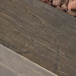 Jennings 5pc Faux Wicker Chat Set With Fire Pit - Brown/Mixed Beige - Christopher Knight Home -Outdoor Living Shop GUEST 3f90c999 758c 4f44 9f5b 8f34a5fd6135