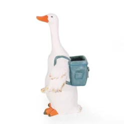 Christopher Knight Home 17" Wide Forgey Concrete Outdoor Novelty Goose Planter White/Blue 15 Christopher Knight Home 17" Wide Forgey Concrete Outdoor Novelty Goose Planter White/Blue -Outdoor Living Shop GUEST 3fadebb5 a5bd 4910 a983 af3cfaf16420