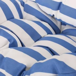 Los Alamitos Indoor/Outdoor Wicker Hanging Chair With 8' Chain - White/Blue - Christopher Knight Home 14 Los Alamitos Indoor/Outdoor Wicker Hanging Chair With 8' Chain - White/Blue - Christopher Knight Home -Outdoor Living Shop GUEST 3fd22610 0448 4123 be58 b07047558772