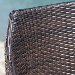 Iona 3pc Wicker Chat Set - Multibrown/Beige - Christopher Knight Home -Outdoor Living Shop GUEST 41118799 75b7 4bc3 8f33 237f5b75dc76