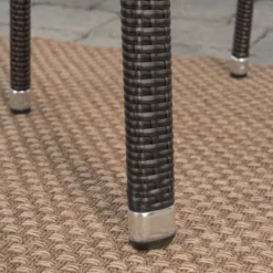 Spencer 7pc Wood & Wicker Dining Set - Brown - Christopher Knight Home -Outdoor Living Shop GUEST 41d486bd fdf7 4e2c 869b f7f636d62942