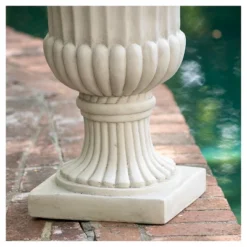 Christopher Knight Home 20" Wide Fiberglass Urn Planter -Outdoor Living Shop GUEST 430b3b69 3a69 4983 a0d9 2d33bcef516a