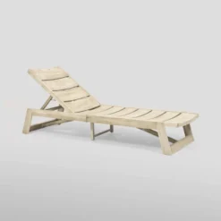 Mahi 3pc Acacia Wood Chaise Lounge Set - Light Gray Wash - Christopher Knight Home -Outdoor Living Shop GUEST 4338f211 8435 4007 a49d 5e207e9670c2