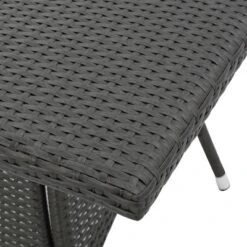 Campbell 5pc Wicker Patio Dining Set With Cushions - Gray - Christopher Knight Home -Outdoor Living Shop GUEST 442501f9 67eb 440e 84fe 0201a034ac61