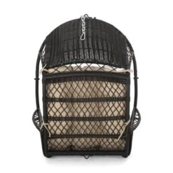 Greystone Indoor/Outdoor Wicker Hanging Chair With 8' Chain - Brown/Tan - Christopher Knight Home 14 Greystone Indoor/Outdoor Wicker Hanging Chair With 8' Chain - Brown/Tan - Christopher Knight Home -Outdoor Living Shop GUEST 45a331f1 fd70 48ad 876b 3a5f0f9ccb7b