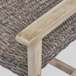 Hampton 5pc Wood & Wicker Club Chair Set With Fire Pit - Christopher Knight Home 11 Hampton 5pc Wood & Wicker Club Chair Set With Fire Pit - Christopher Knight Home -Outdoor Living Shop GUEST 45b742f7 f775 4d20 bc49 3ec1ab4e4b44