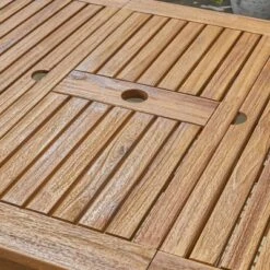 Nestor Acacia Wood Rectangle Expandable Dining Table - Natural - Christopher Knight Home -Outdoor Living Shop GUEST 45cf2c81 ce53 4eee 806c 80370967fbed