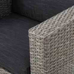 Puerta 8pc Wicker Chat Set - Black/Gray - Christopher Knight Home 8 Puerta 8pc Wicker Chat Set - Black/Gray - Christopher Knight Home -Outdoor Living Shop GUEST 47132800 6456 49df b837 9dcd10d2ac87