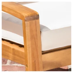 Grenada Set Of 2 Wooden Club Chairs With Cushions - Christopher Knight Home -Outdoor Living Shop GUEST 489a6f72 4278 4e13 8ce8 30b3dc711601