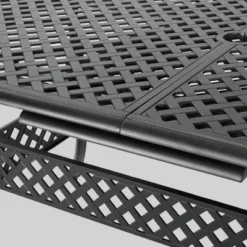 Abigail Rectangle Cast Aluminum Expandable Outdoor Patio Dining Table - Copper - Christopher Knight Home -Outdoor Living Shop GUEST 497bb1d7 7696 48a2 be59 00d0416e07c0