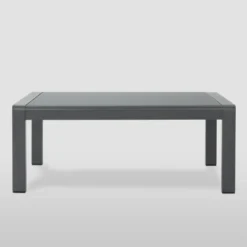 Cape Coral 3pc Metal Patio Sofa Set With Cushions - Gray/Dark Gray - Christopher Knight Home -Outdoor Living Shop GUEST 4a4dcd8e 247a 42fc 98c6 62c8e65d05e0