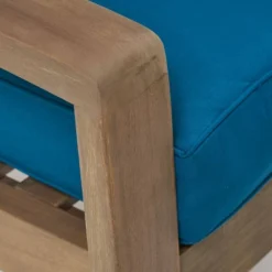 Grenada 4pk Wooden Patio Club Chairs With Cushions - Gray/Teal - Christopher Knight Home 9 Grenada 4pk Wooden Patio Club Chairs With Cushions - Gray/Teal - Christopher Knight Home -Outdoor Living Shop GUEST 4ae5bba8 3552 44ca af8b a5339644df95