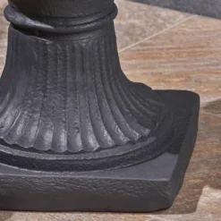 28" Wide Planter Adonis Lightweight Concrete Patio Urn Black - Christopher Knight Home -Outdoor Living Shop GUEST 4c0e2ca8 fdf8 45b4 955f 74df8ead2403