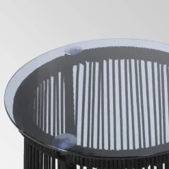 Moonstone 3pc Rope Weave Modern Chat Set - Black - Christopher Knight Home -Outdoor Living Shop GUEST 4c26ba3a 8a5a 41cd b330 34ab9f9bef73