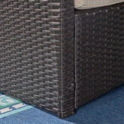 Sanger Wicker Sofa - Brown/Beige - Christopher Knight Home -Outdoor Living Shop GUEST 4d6b37c9 bc3a 40f6 afa2 5970ecff7ab6