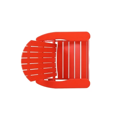 Malibu Outdoor Acacia Wood Adirondack Chair Red - Christopher Knight Home 6 Malibu Outdoor Acacia Wood Adirondack Chair Red - Christopher Knight Home - Image 4