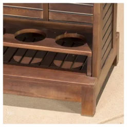 Riviera Acacia Wood Bar - Rich Mahogany - Christopher Knight Home -Outdoor Living Shop GUEST 507e18b9 03d1 4c33 ad84 1ad9418cbb0a