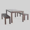 Manila 3pc Acacia Wood Picnic Set Dark Brown - Christopher Knight Home -Outdoor Living Shop GUEST 51c0ec60 d391 40a3 ab8e 61d9573e868a