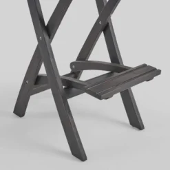 Polaris 3pc Wood And Wicker 45" Rectangular Bar Set Dark Gray - Christopher Knight Home -Outdoor Living Shop GUEST 525fd8e6 af01 484d bcfa 2a61525fcfc3