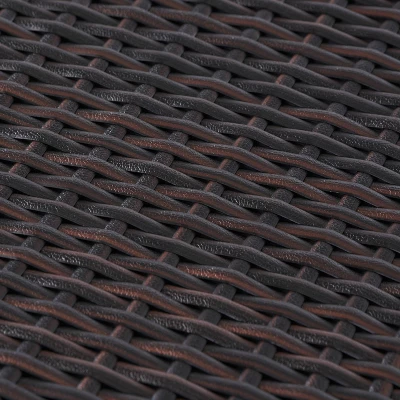 Keaton Wicker Barrel Side Table - Brown- Christopher Knight Home 6 Keaton Wicker Barrel Side Table - Brown- Christopher Knight Home - Image 4