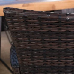 Torrens 7pc Acacia Wood/Wicker Patio Dining Set - Brown - Christopher Knight Home -Outdoor Living Shop GUEST 534dd048 c86a 4d1e 83f0 bd2383d885f7