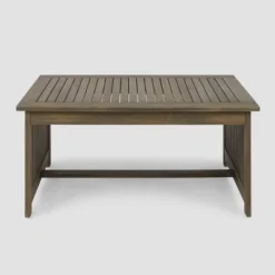 Carolina 5pc Acacia Wood Sofa Set - Gray/Cream - Christopher Knight Home -Outdoor Living Shop GUEST 53678d1e 285f 4b72 9207 6659e0f1a4cc