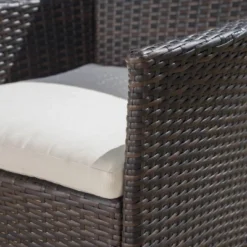 Dion 7pc Aluminum & Wicker Patio Dining Set - Brown - Christopher Knight Home 11 Dion 7pc Aluminum & Wicker Patio Dining Set - Brown - Christopher Knight Home -Outdoor Living Shop GUEST 53ab2c2c da0d 4941 b26d e0eeae99f46f 2