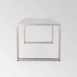 Navan Rectangle Aluminum 70" Dining Table Silver - Christopher Knight Home 10 Navan Rectangle Aluminum 70" Dining Table Silver - Christopher Knight Home -Outdoor Living Shop GUEST 53c910d5 f5de 439a ad76 bb61a5129576