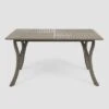 Hermosa Rectangular Acacia Wood Dining Table - Gray - Christopher Knight Home -Outdoor Living Shop GUEST 5405545f 2621 4785 a9e0 7110e8bd4b56
