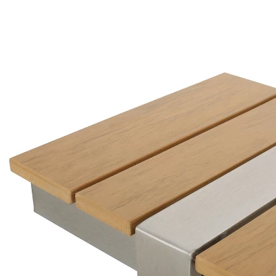 Cibola 3pc Outdoor Aluminum Picnic Set - Natural/Silver - Christopher Knight Home 11 Cibola 3pc Outdoor Aluminum Picnic Set - Natural/Silver - Christopher Knight Home - Image 9