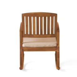 Selma 2pk Acacia Wood Rocking Chair - Teak/White - Christopher Knight Home 11 Selma 2pk Acacia Wood Rocking Chair - Teak/White - Christopher Knight Home -Outdoor Living Shop GUEST 55f22731 3faf 4b1b 9815 230a447b4ba1