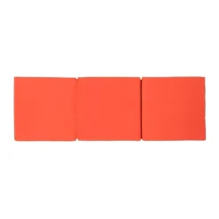 Perla 3pc Outdoor Acacia Wood Chaise Lounge Set With Cushions - Teak/Orange - Christopher Knight Home -Outdoor Living Shop GUEST 58190c91 81b7 4bd8 a98d 9ac50bdb6516