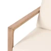 2pk Stefan Outdoor Acacia Wood Club Chairs With Cushions Brown/Beige - Christopher Knight Home -Outdoor Living Shop GUEST 586c1264 ce36 47a4 8c67 a7590f5791c8