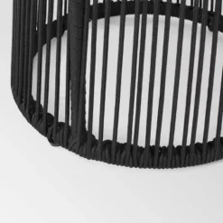 Moonstone Rope Weave Modern Side Table - Black - Christopher Knight Home -Outdoor Living Shop GUEST 5980bf0e 1920 4d6c 8f85 de6f83838b76